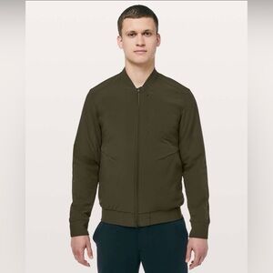 Lululemon Switch Over Bomber Jacket Reversible Dark Olive PrimaLoft Men’s